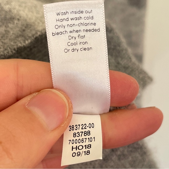 Athleta Undercover Camo Sweater Alpaca Merino Wool Crew Neck Tunic Knit Sz XS - Picture 10 of 11